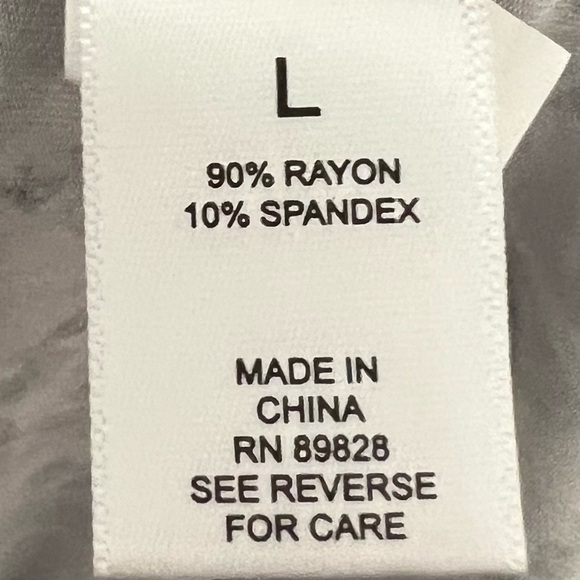 NWT LOGO by Lori Goldstein Sadie Stretch Jersey Short Sleeve Midi Dress Large - Picture 9 of 9